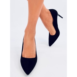 Svada Tacones altos de ante negro 1