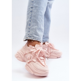 Zapatillas De Mujer Con Suela Gruesa, Rosa Windamella rosado 5