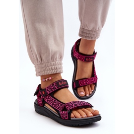 Sandalias Mujer Lee Cooper LCW-24-34-2608 Fucsia rosado 8