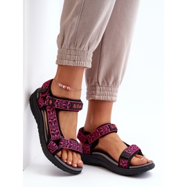 Sandalias Mujer Lee Cooper LCW-24-34-2608 Fucsia rosado 2