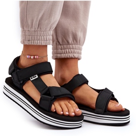 Sandalias con Plataforma Mujer Lee Cooper LCW-24-05-2753 Negro 12
