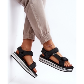 Sandalias con Plataforma Mujer Lee Cooper LCW-24-05-2753 Negro 3