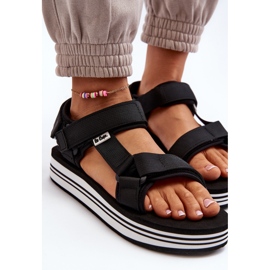 Sandalias con Plataforma Mujer Lee Cooper LCW-24-05-2753 Negro 9