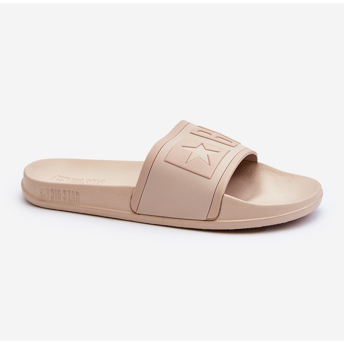 Chanclas de mujer Big Star NN274A645 Beige 1