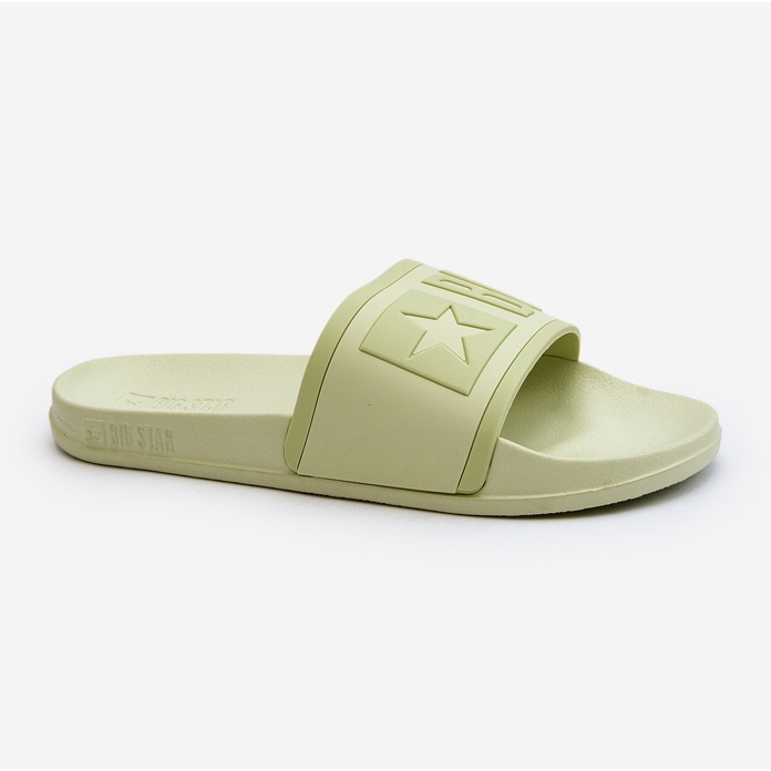 Chanclas de mujer Big Star NN274A646 Lima verde 1