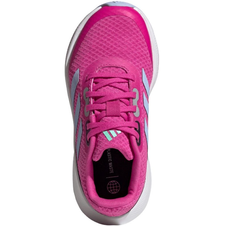 Zapatillas Adidas RunFalcon 3 Sport Running Lace Jr HP5837 rosa 1