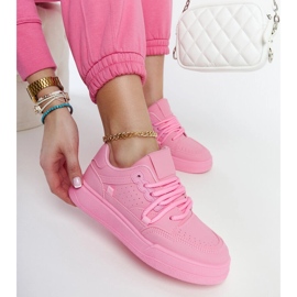 Zapatillas rosas con plataforma Asphodel. rosado 2