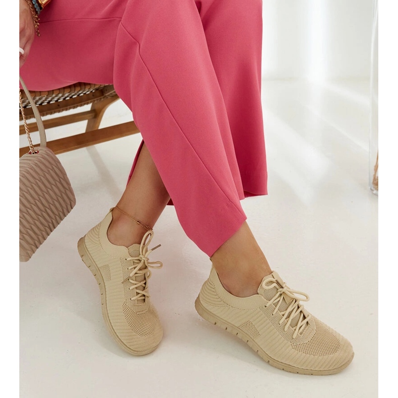 Zapatillas de tela beige de Erminio 1