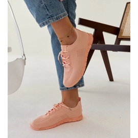 Zapatillas de tela rosa de Erminio rosado 2