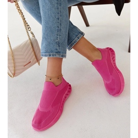Zapatillas deportivas rosa oscuro de Neda rosado 1