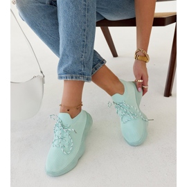 Zapatillas deportivas Roshni menta verde 1