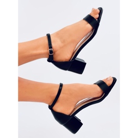 Bronx Sandalias tacón negro 3