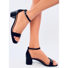 Bronx Sandalias tacón negro 1