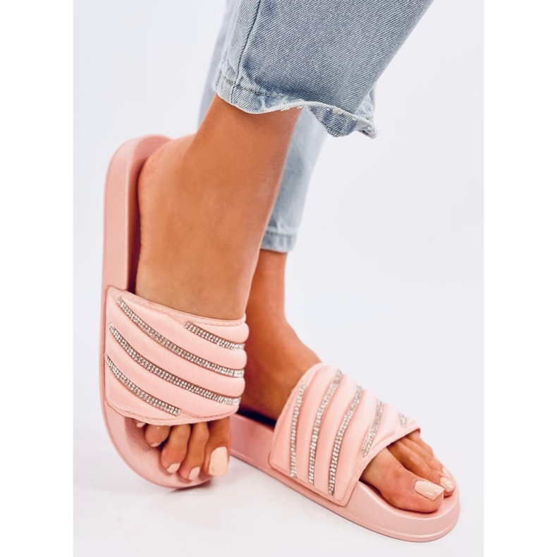 Pantuflas mujer Jaime Rosa rosado 1