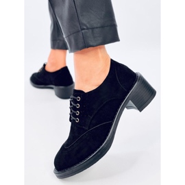 Mocasines tacón Vedra Negro 3