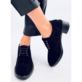 Mocasines tacón Vedra Negro 1