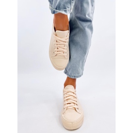 Deportivas mujer Slims Beige 1