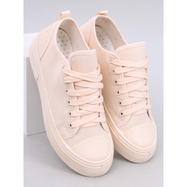 Deportivas mujer Slims Beige 5
