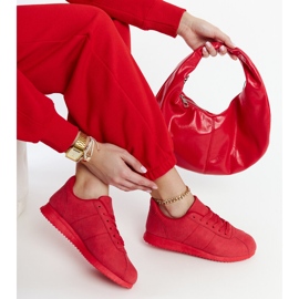 Zapatillas deportivas Noorah rojas. rojo 1