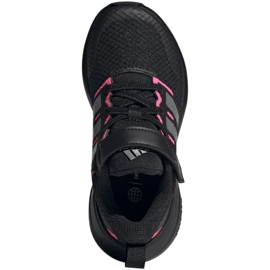 Zapatillas Adidas FortaRun 2.0 El K Jr IG0418 negro 2