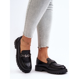 Vinceza Mocasines Tacón Plano Mujer Negro Ezoma 4