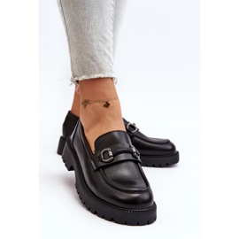 Vinceza Mocasines Mujer Piel Ecológica Negro Ledda 6