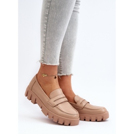 Vinceza Mocasines Mujer Piel Ecológica Beige Seravisa 2 Vinceza Mocasines Mujer Piel Ecológica Beige Seravisa 2