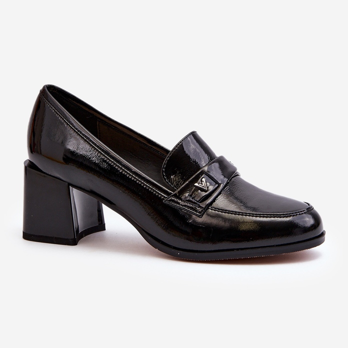 Vinceza Salón Charol Tacón Alto Negro Felicijana 1