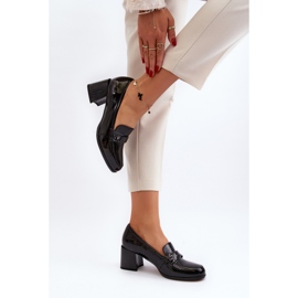 Vinceza Salón Charol Tacón Alto Negro Felicijana 4