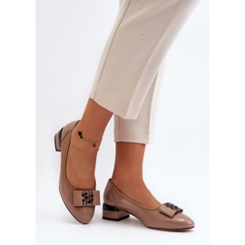 Vinceza Salón de charol beige Ilvanna 4