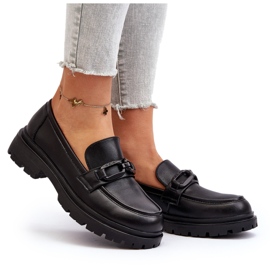 Vinceza Mocasines Mujer Piel Natural Negro Imbleria 11