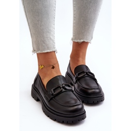 Vinceza Mocasines Mujer Piel Natural Negro Imbleria 9