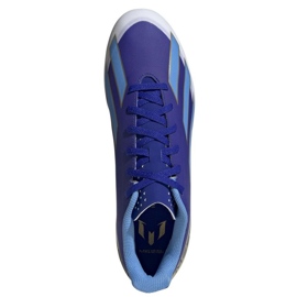 Zapatillas Adidas X Crazyfast Club Messi FxG ID0724 azul 2