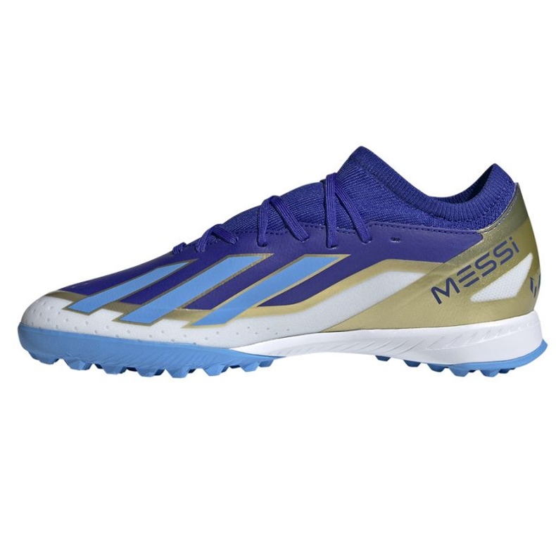 Zapatos Adidas X Crazyfast League Messi Tf ID0718 azul 1