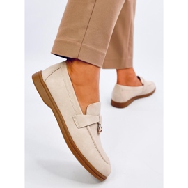 Antonisa Mocasines de mujer Beige 4