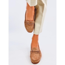 Mocasines con cuña Indian Khaki beige 1