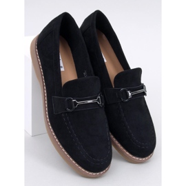 Mocasines mujer en ante States Negro 5