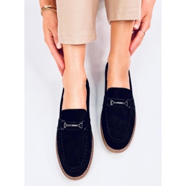 Mocasines mujer en ante States Negro 4