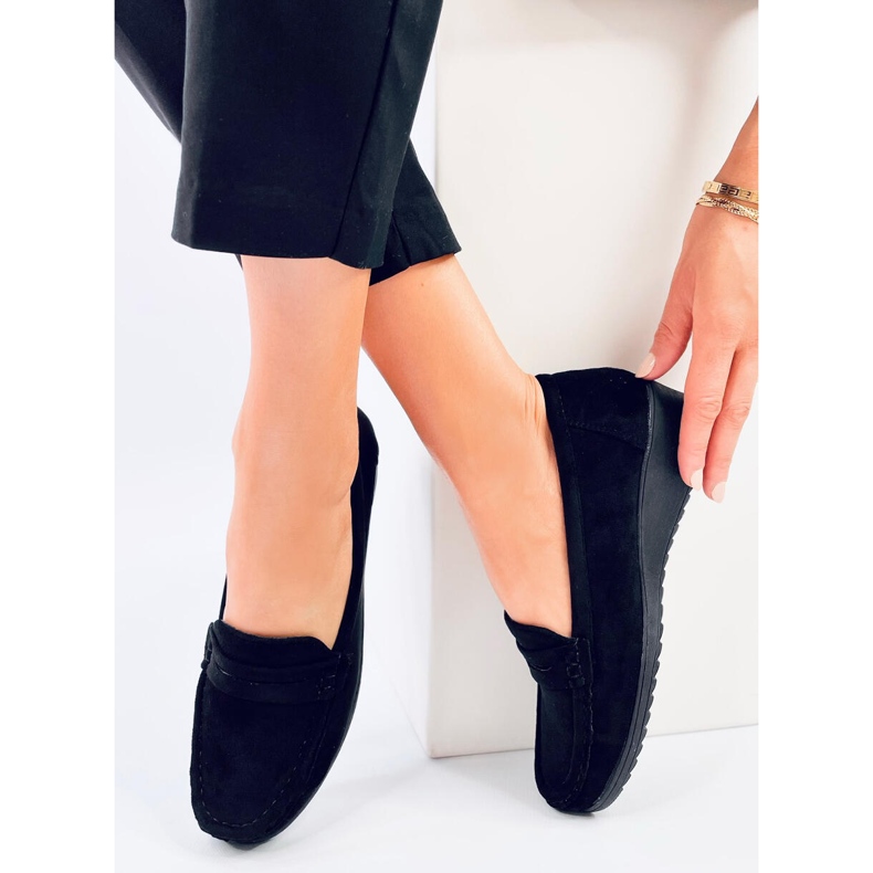 Mocasines cuña Vegar Negro 2