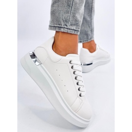 Zapatillas de mujer Raclei Blancas blanco 3