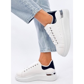 Zapatillas de mujer Raclei Negro blanco 2