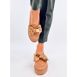 Mocasines Pennsy Camel con osito decorativo marrón 1 Mocasines Pennsy Camel con osito decorativo marrón 1
