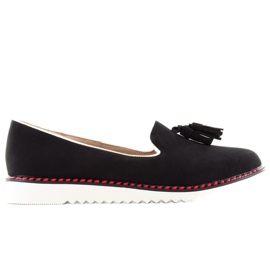 Mocasines Lordsy con ribete 9014 Negro 1