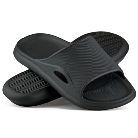 Chanclas de piscina negras negro 1