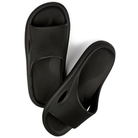 Chanclas de piscina negras negro 2