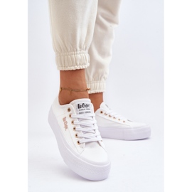Zapatillas Mujer Plataforma Lee Cooper LCW-24-31-2725 Blanco 4