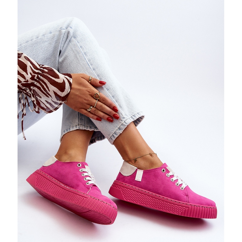 Zapatillas Mujer Memory Foam System Big Star NN276004 Fucsia rosa 1