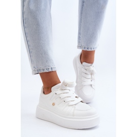 Zapatillas con plataforma para mujer, blanco Asylia 4