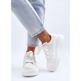 Zapatillas con plataforma para mujer, blanco Asylia 8