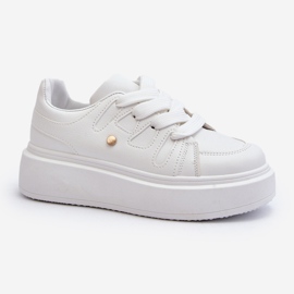 Zapatillas con plataforma para mujer, blanco Asylia 2